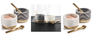 Hotel Collection Modern Marble Condiment Bowls, Set of 2, Created for Macy's